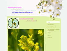 Tablet Screenshot of himalayanaturals.com